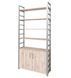 Стелаж металевий Loft Details MM-231-1 Сосна лофт кремова