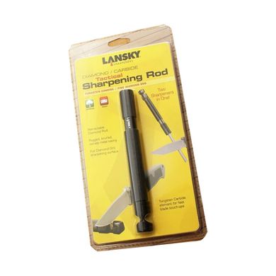 Пристосування для заточування Lansky Tactical Sharpening Rod (Алмаз/Карбід, стрижень)