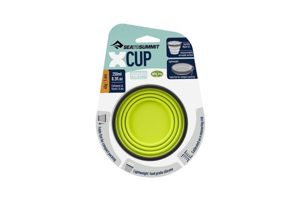 Чашка складная Sea to Summit X-Cup, 250 мл, Olive (STS AXCUPOL)
