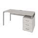 Офисный письменный стол Loft Details LM160 Сосна лофт белая с царгой
