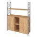 Стеллаж металлический Loft Details XX-126-2 Дуб крафт золотой