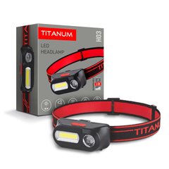 Налобный светодиодный фонарик Titanum TLF-H03 180Lm 6500K