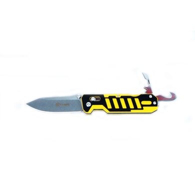 Нож складной Ganzo G735-YB, черно-желтый
