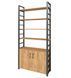 Стеллаж металлический Loft Details MM-231b-1 Дуб крафт золотой