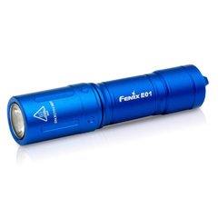 Ліхтар ручний Fenix E01 V2.0 Blue 100 люмен