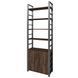 Стелаж металевий Loft Details MM-230b-1 Венге вінтаж