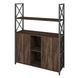 Стелаж металевий Loft Details XX-126b-2 Венге вінтаж