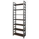 Стелаж металевий Loft Details M-230b-1 Венге вінтаж