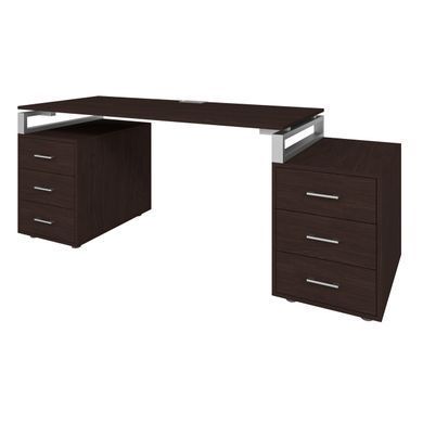 Офисный письменный стол руководителя Loft Details LL200 Венге магия