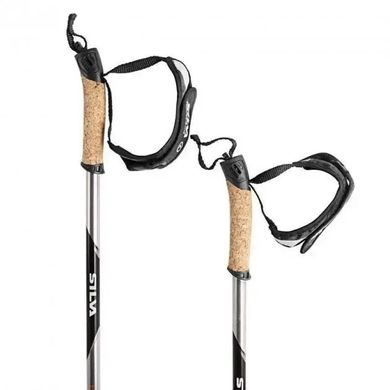 Палки для скандинавской ходьбы Silva EX-Pole Alu Adjustable, Серый, 140