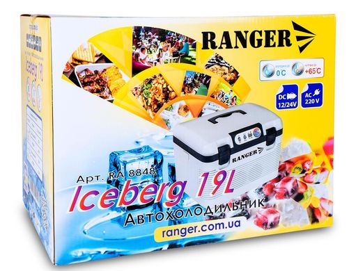 Автохолодильник Ranger Iceberg 19L RA8848