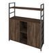 Стелаж металевий Loft Details MM-126b-2 Венге вінтаж