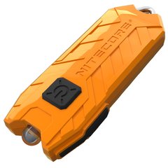Ліхтар наключний Nitecore TUBE v2.0, 55 люмен (USB), помаранчевий